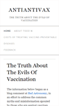 Mobile Screenshot of antiantivax.flurf.net