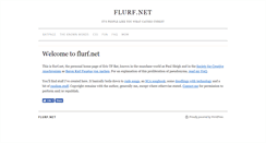Desktop Screenshot of flurf.net